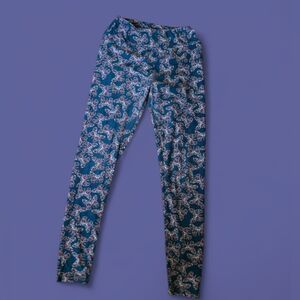 🦋 Butterfly Patterned Leggings (One-size)